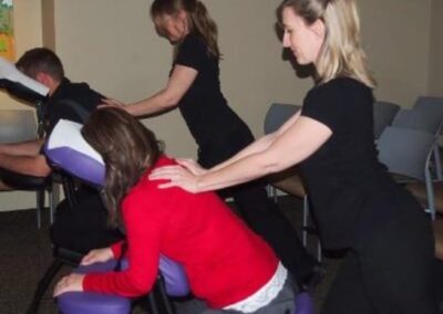 Mobile chair massage for businesses